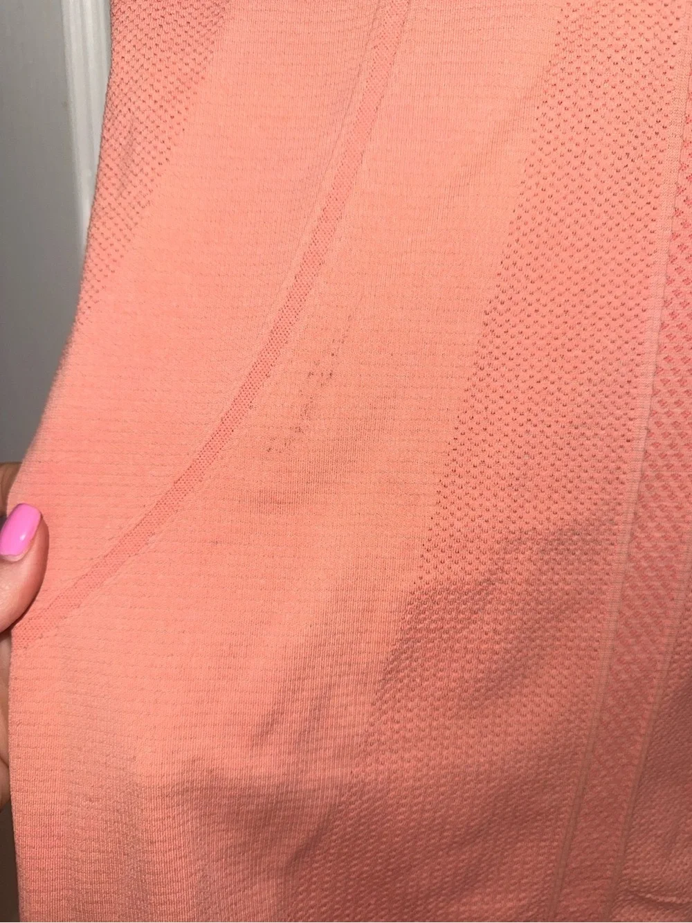 Lululemon Coral Seamless Top